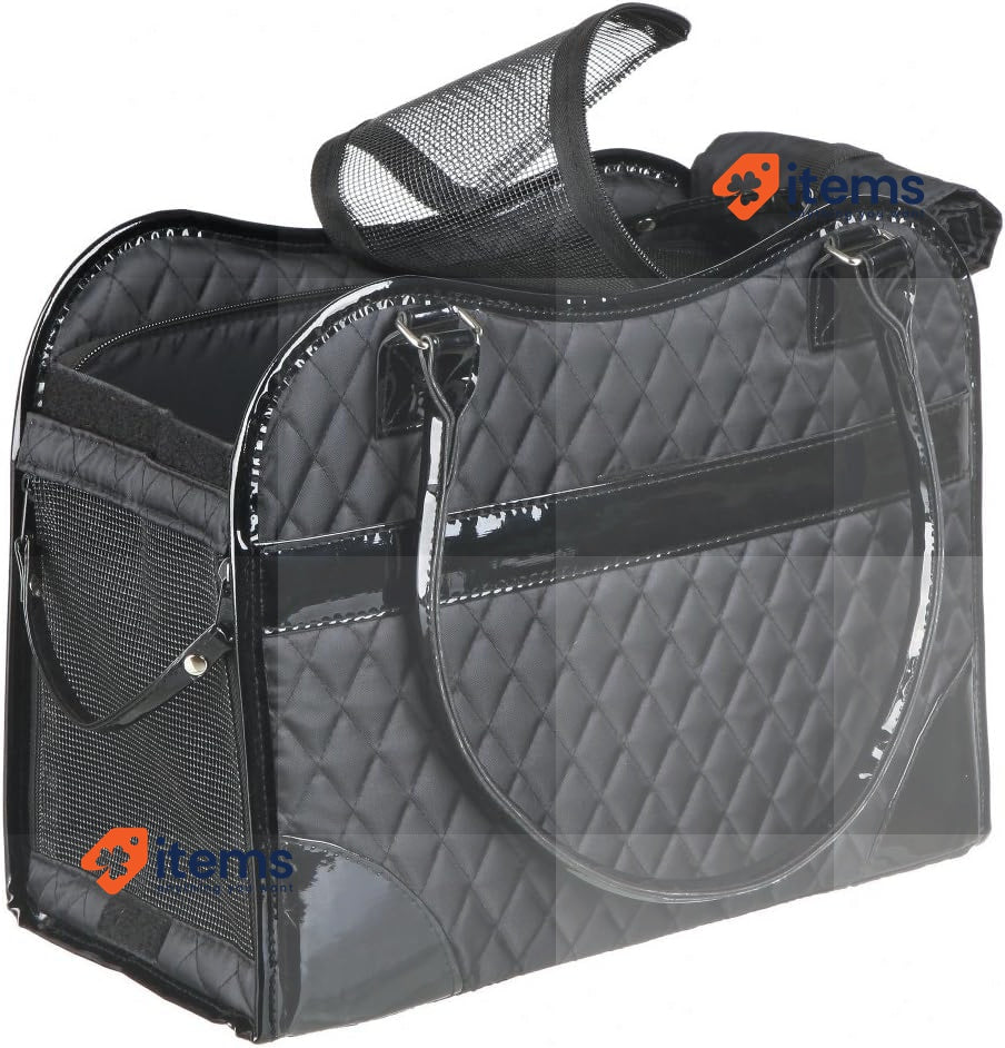 TRIXIE dog bag Amina, up to 5 kg, 18 x 29 x 37 cm, Black 36244