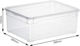 Rotho Clear, Set of 3 storage boxes