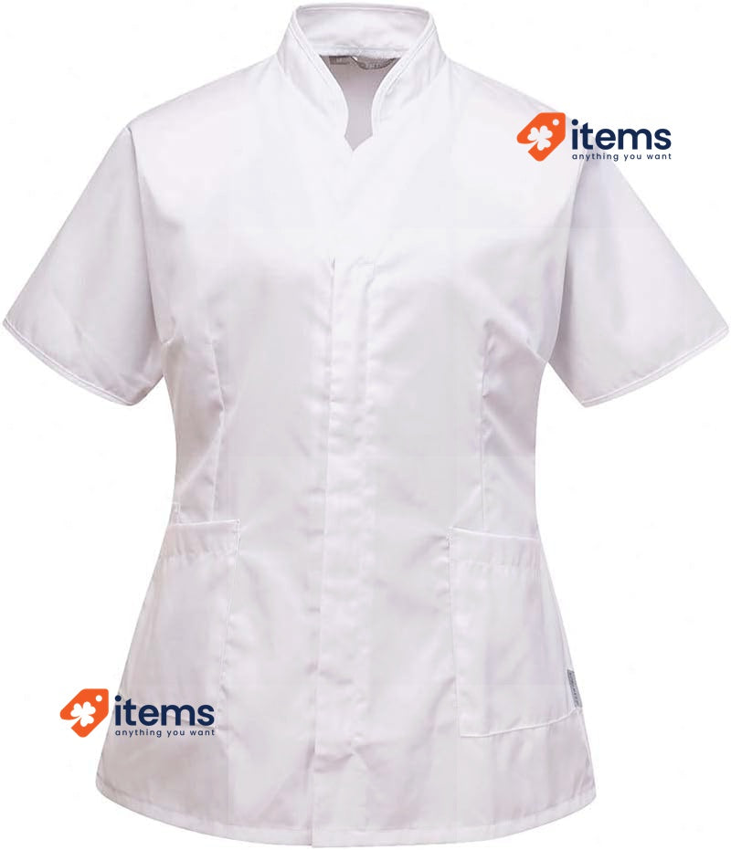 Portwest Premier Tunic, Size: XXXL, Colour: White, LW12WHRXXXL