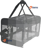 Amazon Basics Dog and Cat Soft Sided Pet Travel Carrier Black Medium 42 cm 27 cm