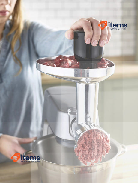 Kenwood KAX950ME Food Mincer Attachment, Silver