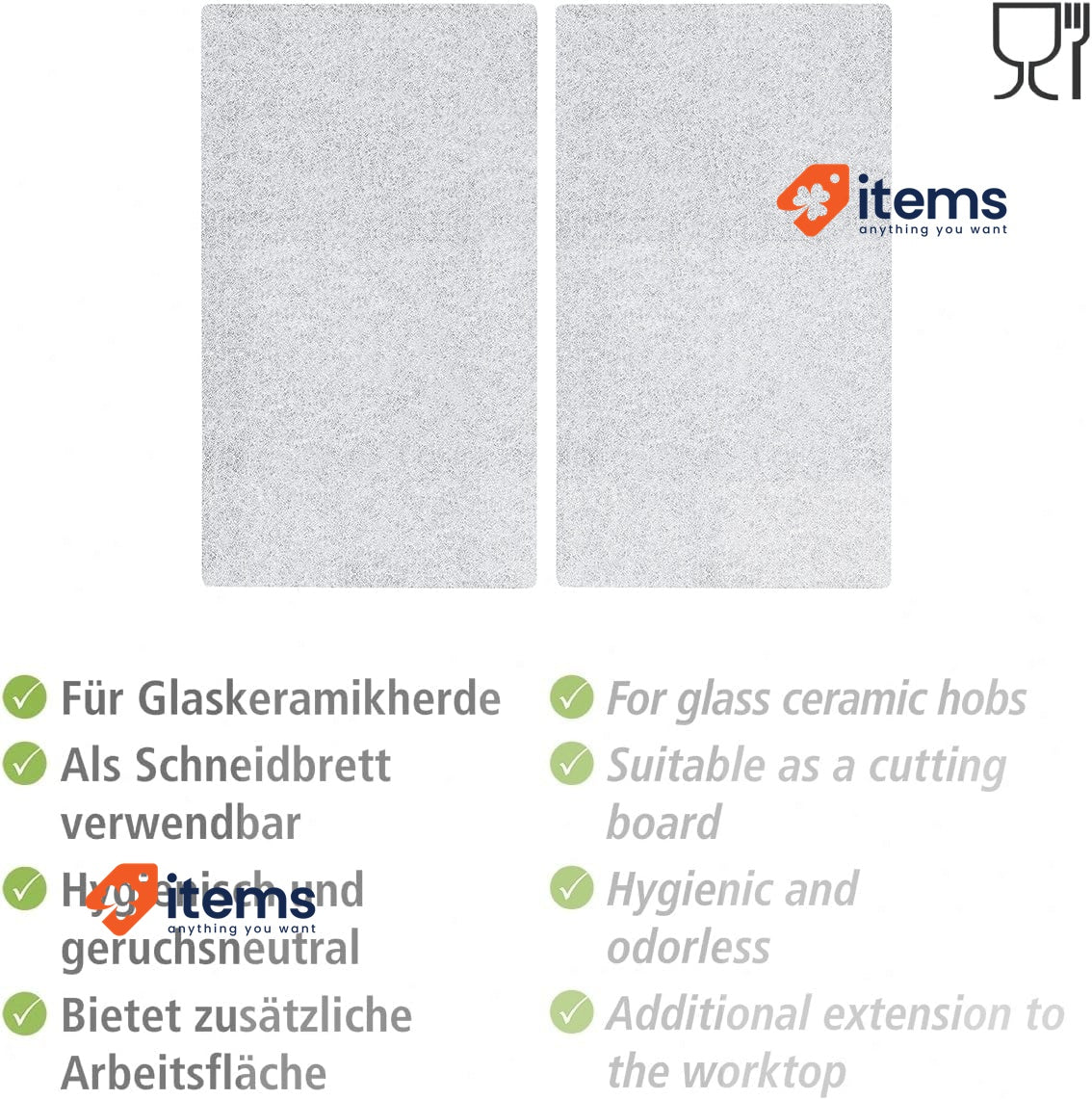 WENKO Universal Cover Plates Transparent Allstar Allstar 2712800100 52 cm 30