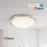Eglo 83162 E27 25W 220-240 V, Satin Nickel Wall/Ceiling Lamp Planet 1