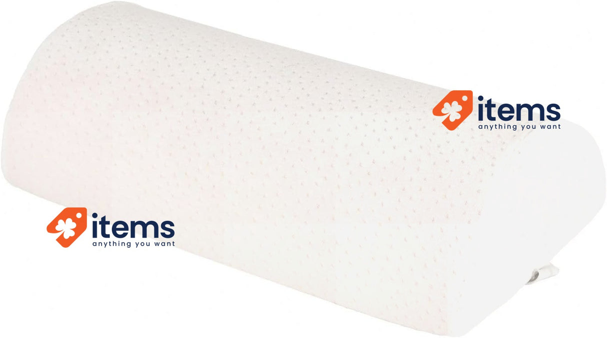 Pikolin Home - Medium-strength viscoelastic pillow in ergonomic crescent shape