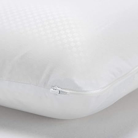 Pikolin Home Viscoelastic pillow, with double cover White