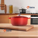 Le Creuset Signature Enamelled Cast Iron Round Casserole Dish+Lid 20cm 2.4L