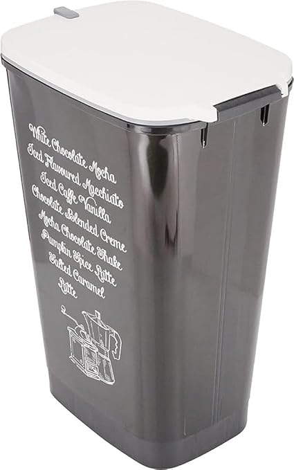 KIS Chic Coffee Menu Waste Bin 50-60 Litres, Plastic