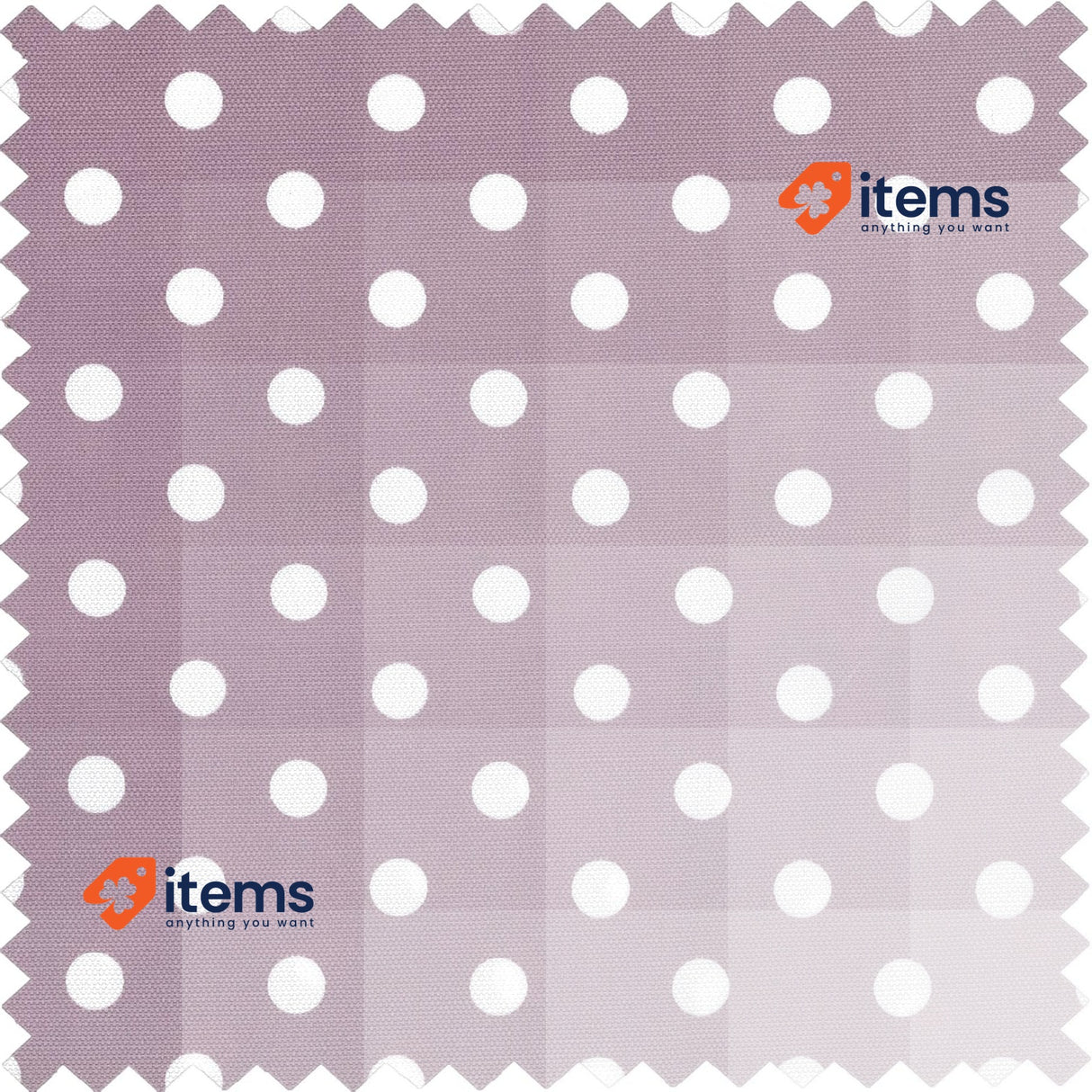 Hobbygift MRSQ Value: Sewing Box (S): Mauve Spot, Cotton Blend 20x20x11 cm