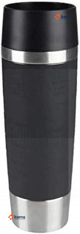 Emsa 515615 Travel Mug Large Insulated Drinking Cup with Quick Press Closure