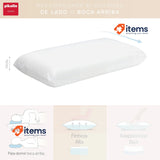 Pikolin Home Pack of 2 Viscoelastic pillows, Medium Strength, 35 x 75 x 12 cm