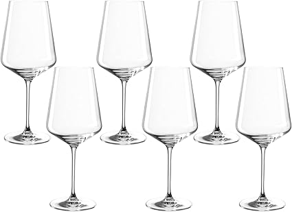 Leonardo 014790, Set of 6 glasses by Vino Rosso Puccini, Transparent