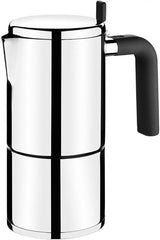 Braisogona A170403 Bali Stainless Steel Coffee Maker, Silver