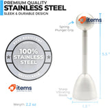 ICO Stainless Steel Egg Topper | Premium Boiled Egg Cutter and Egg Opener