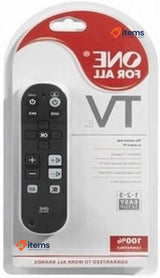 One For All TV Zapper Universal Remote Control - Operates 3 Devices