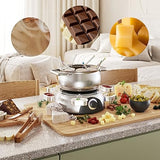 Suntec Wellness Electric Fondue for 8 people Silver