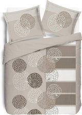 Vision Adèle Duvet Cover and 2 Matching Pillowcases Beige