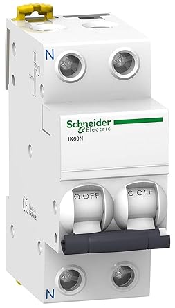 Schneider Electric A9K17616 IK60N Thermal Magnetic Automatic Switch White