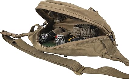 Helikon-Tex Bandicoot Waist Pack - Cordura - Black, One Size Unisex Adult