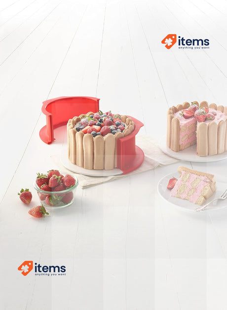 Lekue Mold Removable Lékué Lékué - 18 cm Red 2412238R01M017 Cake