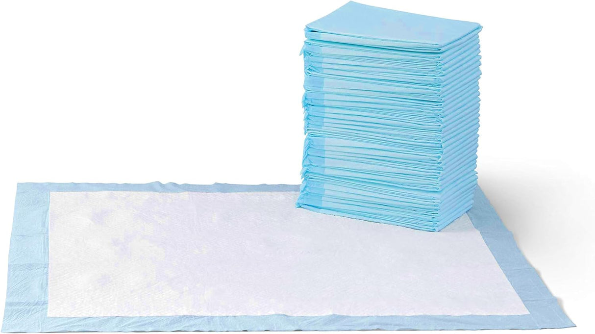 Amazon Basics Dog and Puppy Training Pads, Leakproof X Large Blue