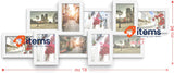 SONGMICS Collage Photo Frame for 10 Photos 4x6 Photo Frame NO MOUNTING ACESSORy