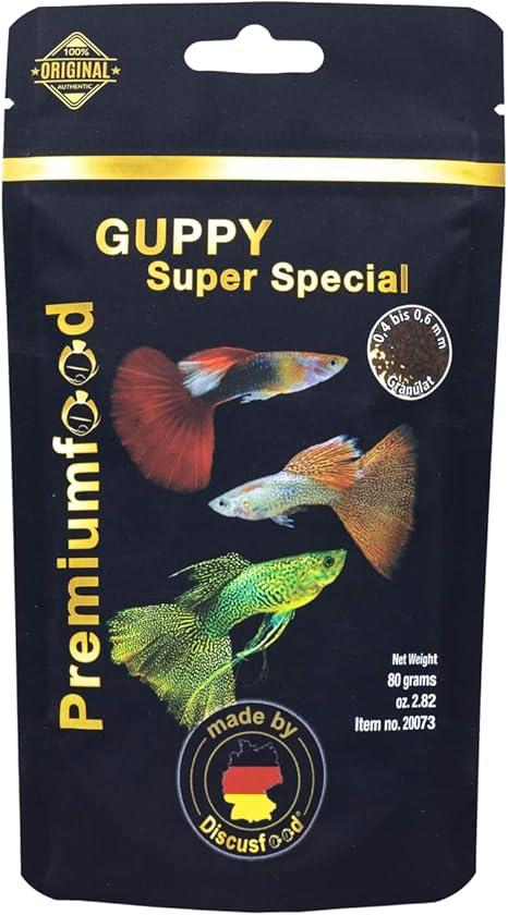 Discusfood  Fuppyfood Guppy Super Special For Fishes 80 g