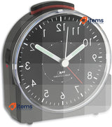 TFA Dostmann Sunrise 60.1513.01 Analogue Radio-Controlled Black