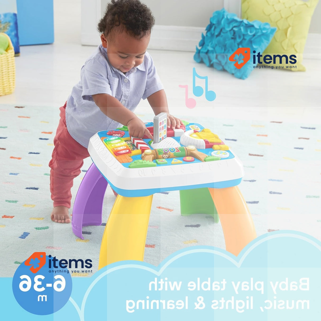 Mattel MULTILEARNING Table MulticolorNew Other Mattel Fisher Multi-Learning 3