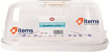 Snips Cheese Container, Food Keeper, Food Container 3 LT, 7 x 20 x 11 cm Italy