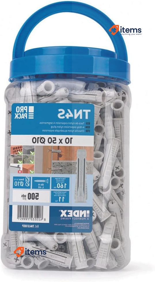 Index tn4s06ep – Pot Plastic Taco Nylon T4S 06 X 030E (Pack of 1000 UD.)