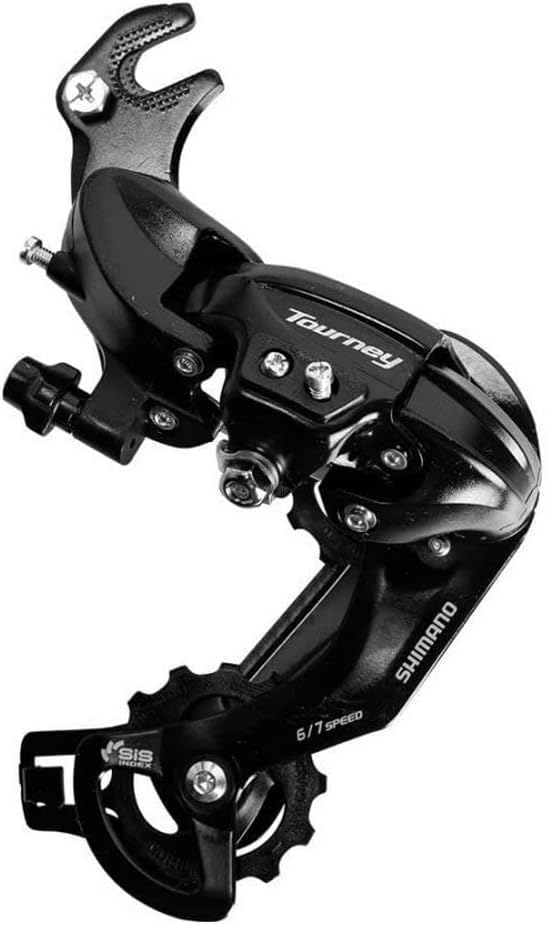 Shimano Rear Derailleur 6/7v Rd-ty300 Tourney TX, Unisex Adult, Black