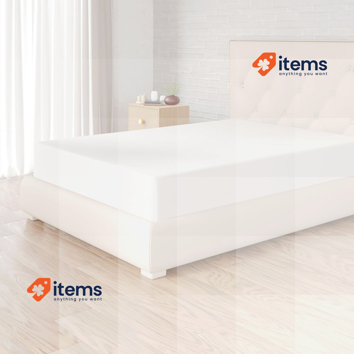 Amazon Basics Fitted Sheet 160x200x30cm, Microfiber, Mattress Height up to 30cm