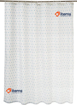 Amazon Basics Printed Fabric Shower Curtain Brown Beige Brown/Beige 180cm Drapes