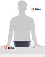 Curver 228033 Bowl 9 L Rectangular Plastic 38.5 x 31 x 12.7 cm Anthracite