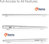 FINTIE Case Compatible With Macbook 2012 - 2017 A1466 A1369 Air Inch Clear Slim