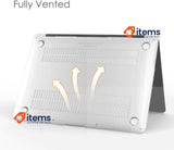 FINTIE Case Compatible With Macbook 2012 - 2017 A1466 A1369 Air Inch Clear Slim
