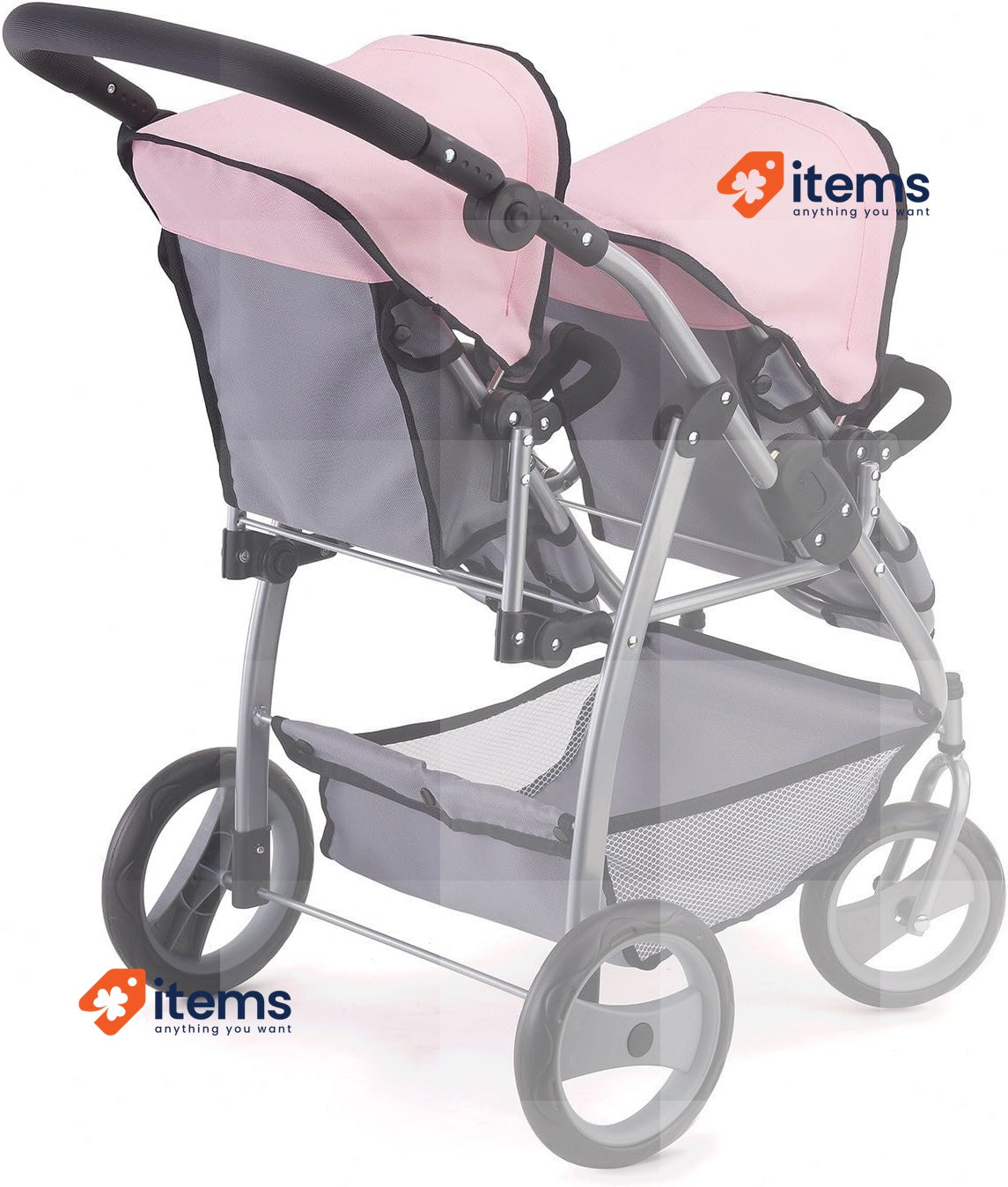 Bayer Design Pushchairs 26508AA Dolls Twin Tandem Pram <p>Suitable for dolls up