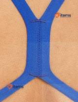 Arena Women's Solid Swimsuit Blue White Ladies Bathing Costume Ligh Ttech High