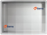 PME Oblong Aluminium Baking Tin 10 x 15-inch Silver PME OBL10152 10 x 15 x 2