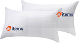 Pikolin Home Pack of 2 Cuti Pillow Covers, Cotton, 90x40cm, White