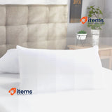 Pikolin Home Pack of 2 Cuti Pillow Covers, Cotton, 90x40cm, White