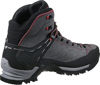 SALEWA Ms Mountain Trainer Mid Gore-tex Mens Boots Charcoal Papavero 42.5 EU