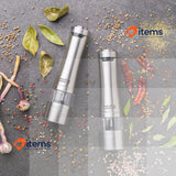 Russell Hobbs Set Sel & Electric Peppers [2 Automatic Mills] Stainless Steel