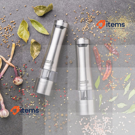 Russell Hobbs Set Sel & Electric Peppers [2 Automatic Mills] Stainless Steel