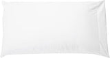 Amazon Basics Pillowcase, 2 Count, Bright White, 80 cm L x 50 cm W