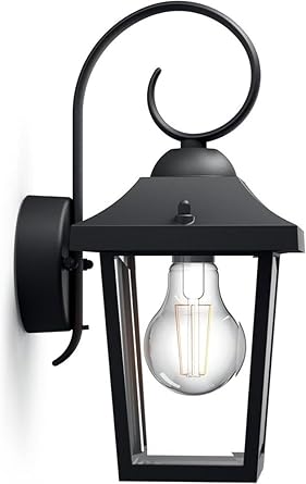 Philips myGarden Buzzard Vintage Wall Lantern, for Outdoor