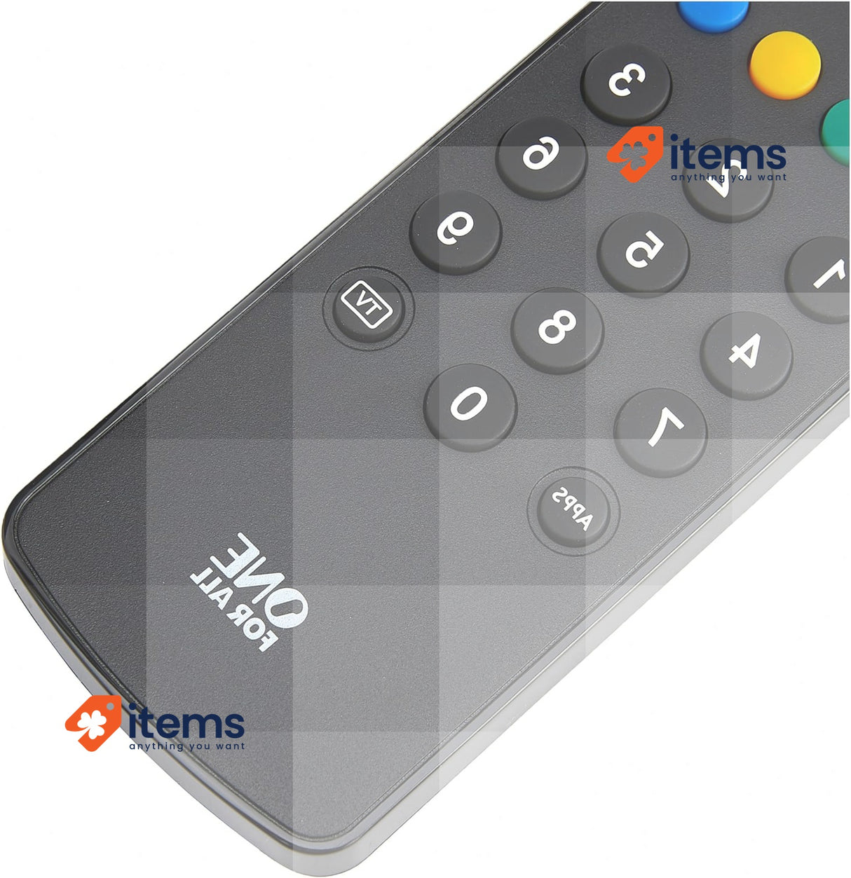 One For All URC1210 Contour Universal Control of TV/Smart TV Black