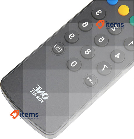 One For All URC1210 Contour Universal Control of TV/Smart TV Black