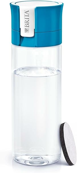 Brita Water Bottle 0.6l Water Filter Bottle - Blue