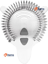OXO steel bar strainer stainless steel cocktail strainer short handle